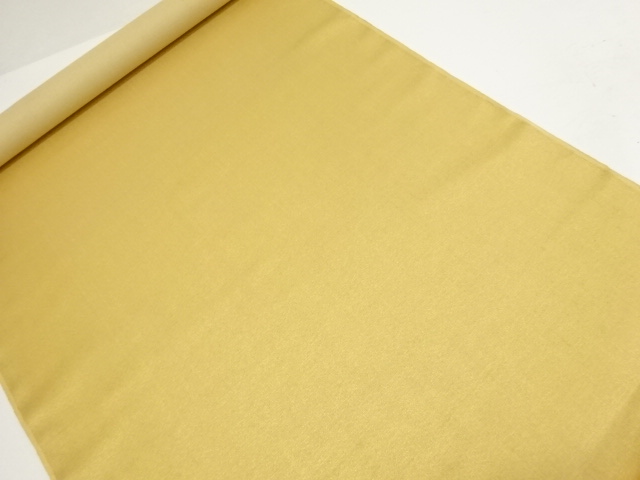 リサイクル　正絹　本金金襴　袈裟地抽象模様織出し反物